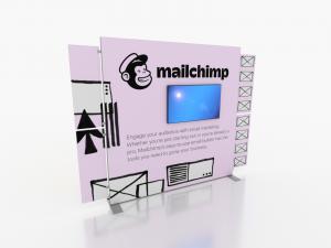 VK-1912 SEGUE Sunrise Portable Exhibit -- Double-sided -- View 1